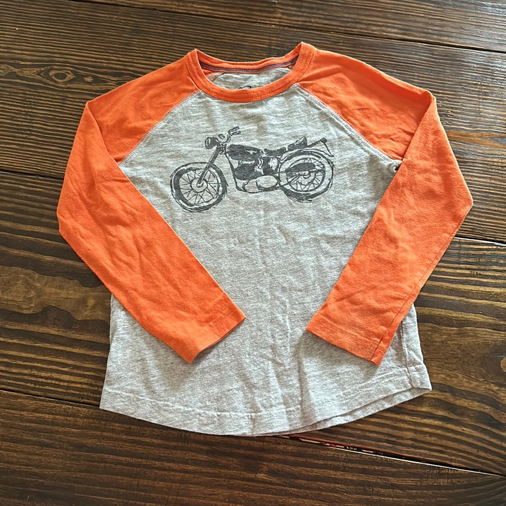 Mini Boden Motorcylcle Raglan Sleeve Shirt